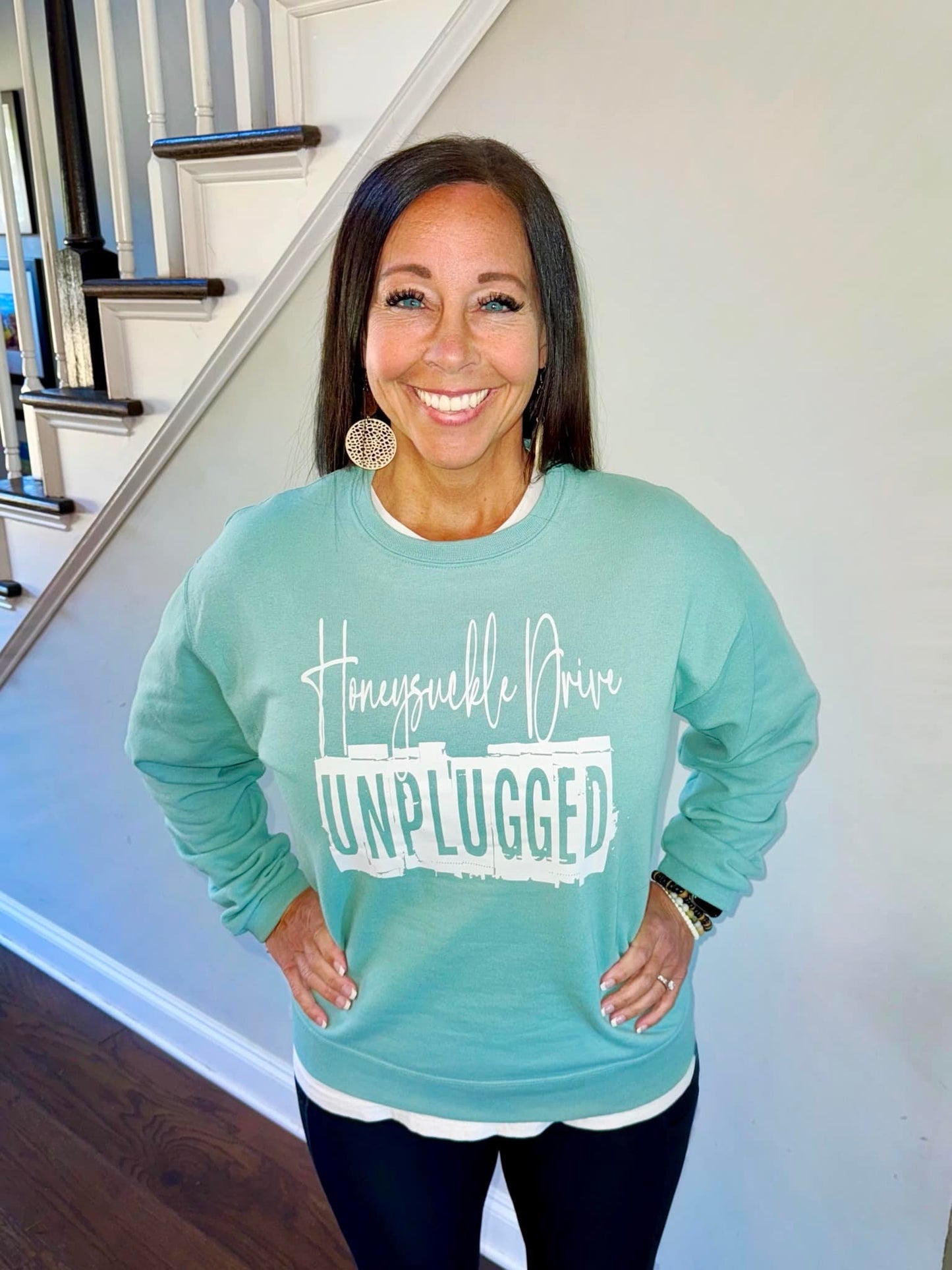 Honeysuckle Drive Unplugged Sweatshirt- Box