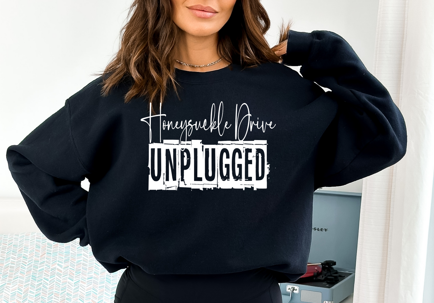 Honeysuckle Drive Unplugged Sweatshirt- Box