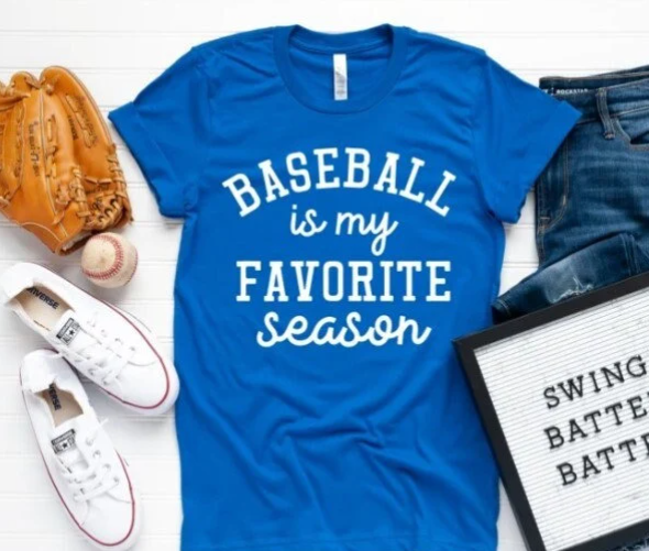 130- Baseball is my Favorite Season Short Sleeve