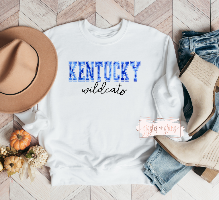 Kentucky Blue/white Wildcats