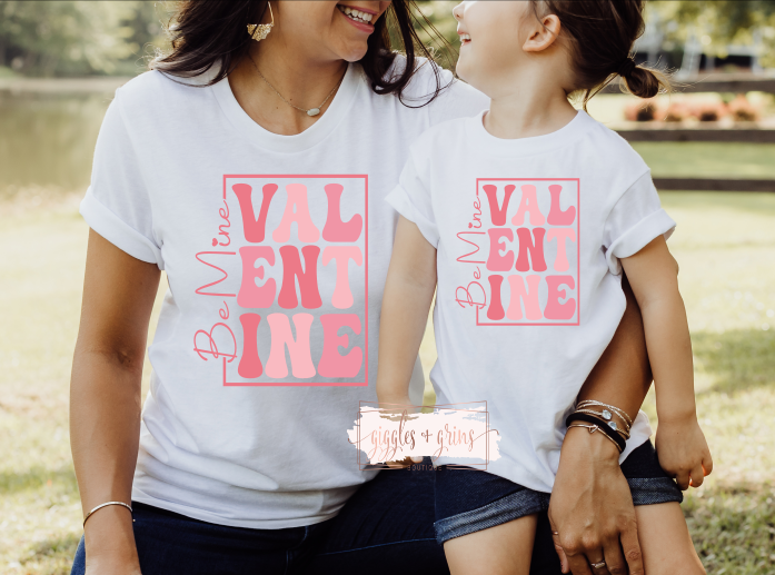 Kids Be Mine Valentine Box- White