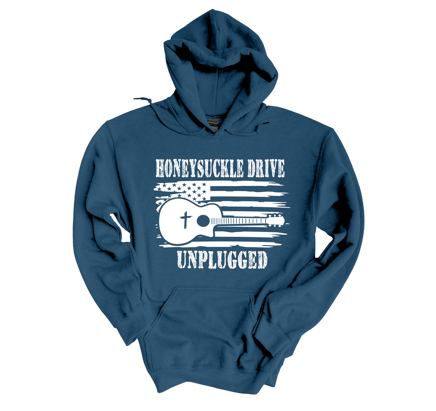 Honeysuckle Drive Unplugged Guitar Hoodie