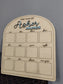 My First Year/ One Year of Photo Board/ Wooden Milestone Board/ 1st Birthday Milestone Board/ First Birthday Decorations/ 12 Months Photo