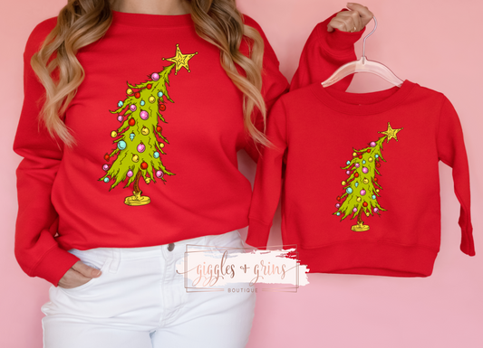 Kids Grinch Christmas Tree